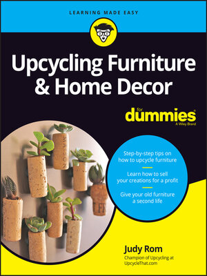 cover image of Upcycling Furniture & Home Decor For Dummies